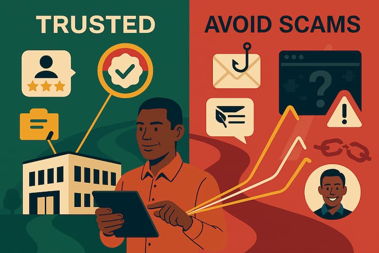 How to find trusted businesses in ghana (and avoid scams online)