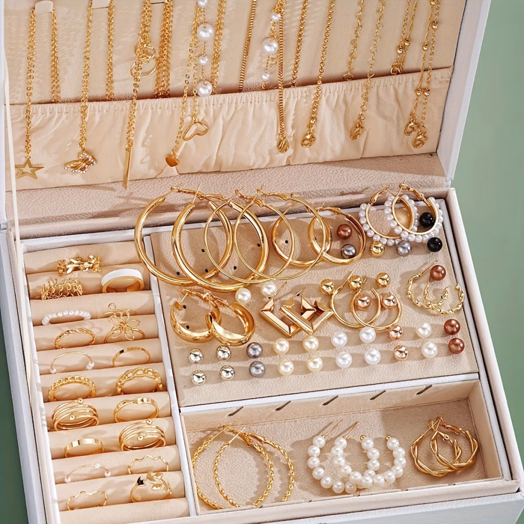 86 jewelry pieces. Endless ways to shine